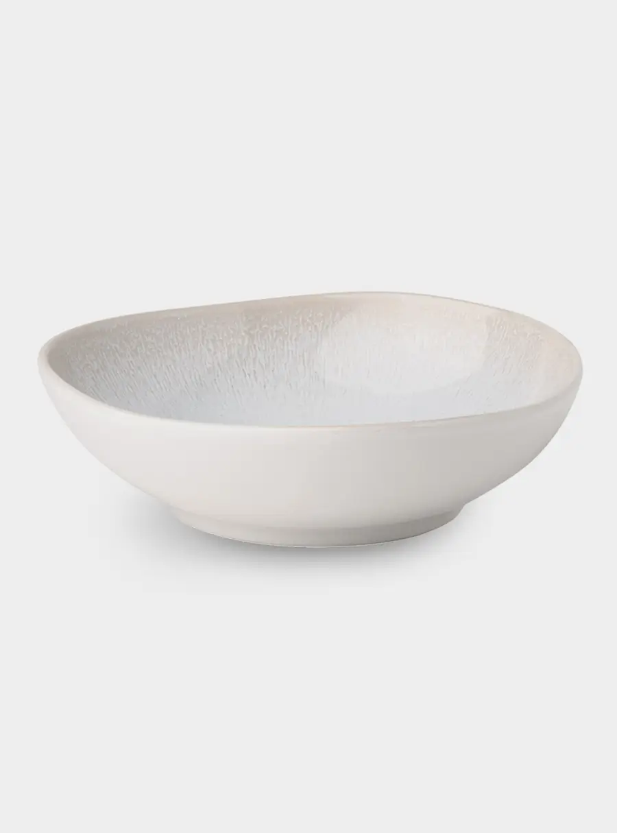 Салатник, 17х5 см, 600 мл, керамика, бежевый, в крапинку, North Organic