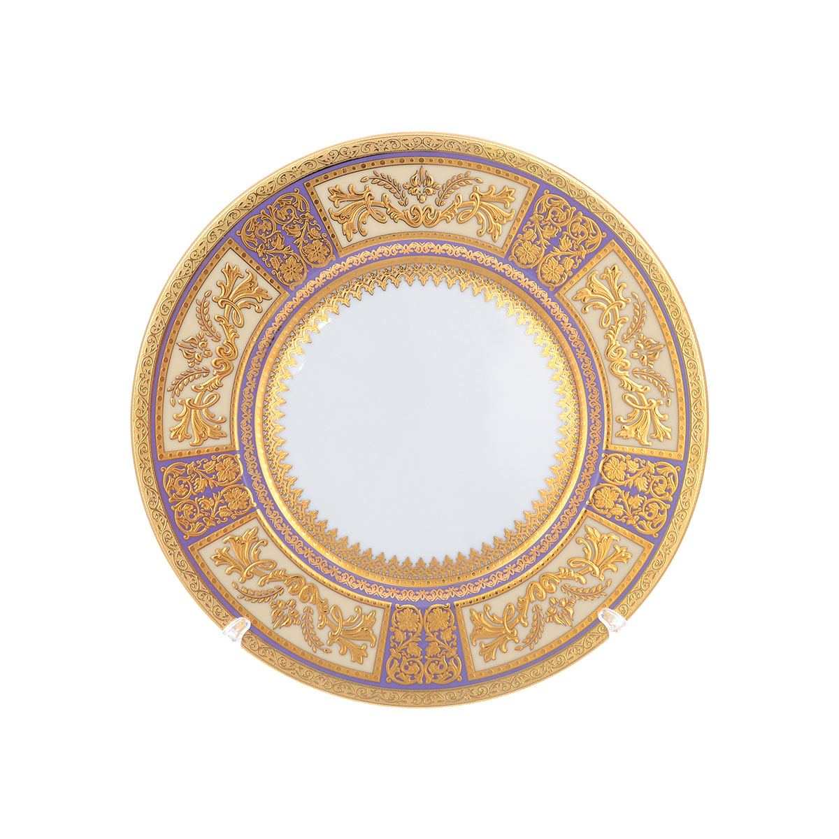 Набор тарелок Falkenporzellan Diadem Violet Creme Gold 23см(6 шт)