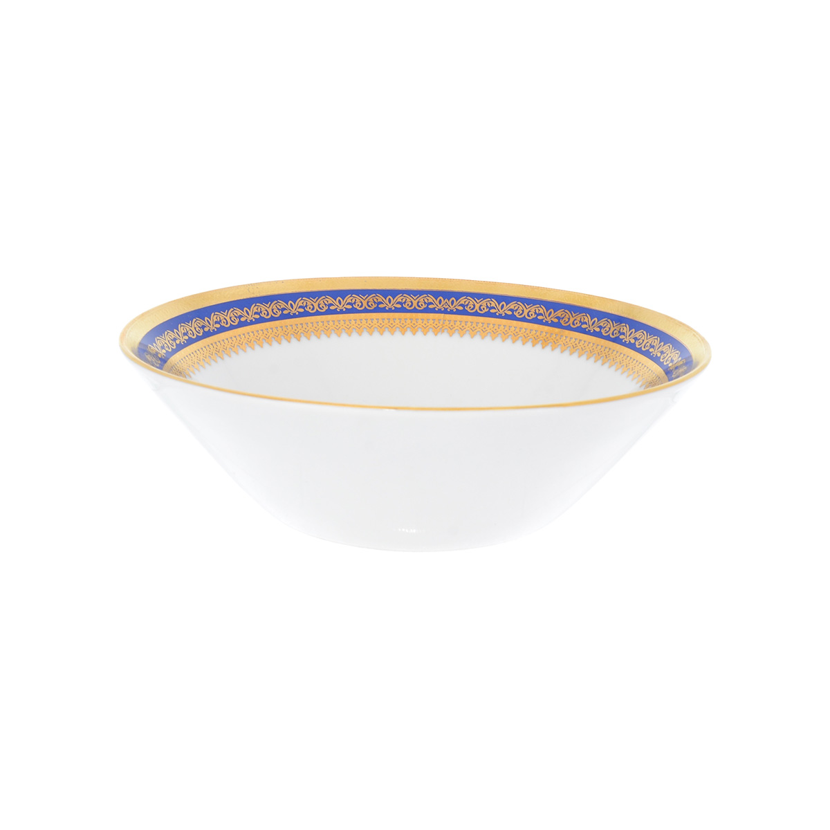 Набор салатников Falkenporzellan Diadem Blue Creme Gold 19см(6 шт)