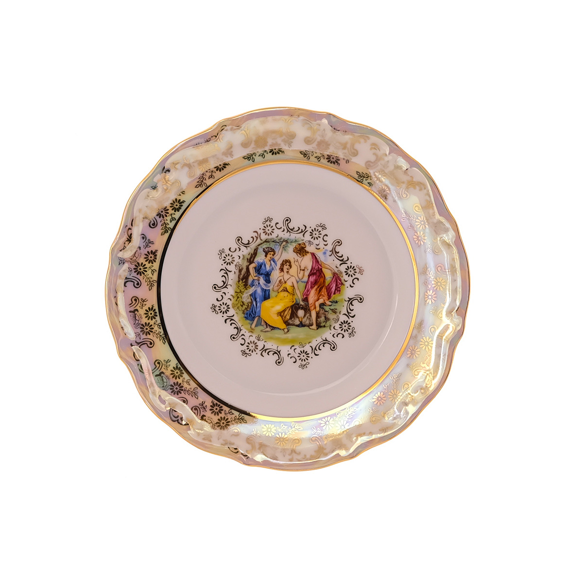 Набор тарелок Repast Мадонна перламутр Мария-тереза 19 см (6 шт)