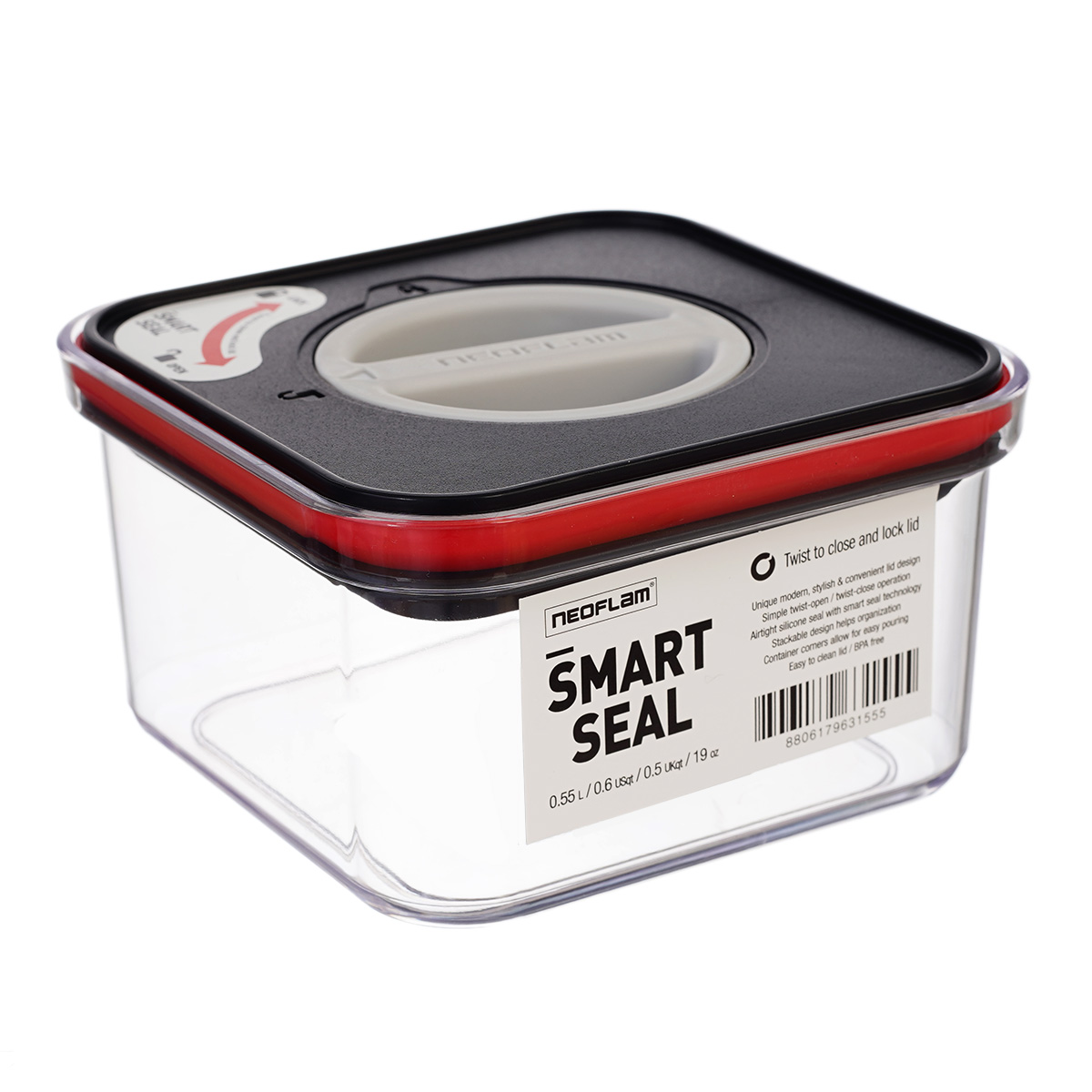 Контейнер с крышкой Neoflam Smart Seal 550 мл
