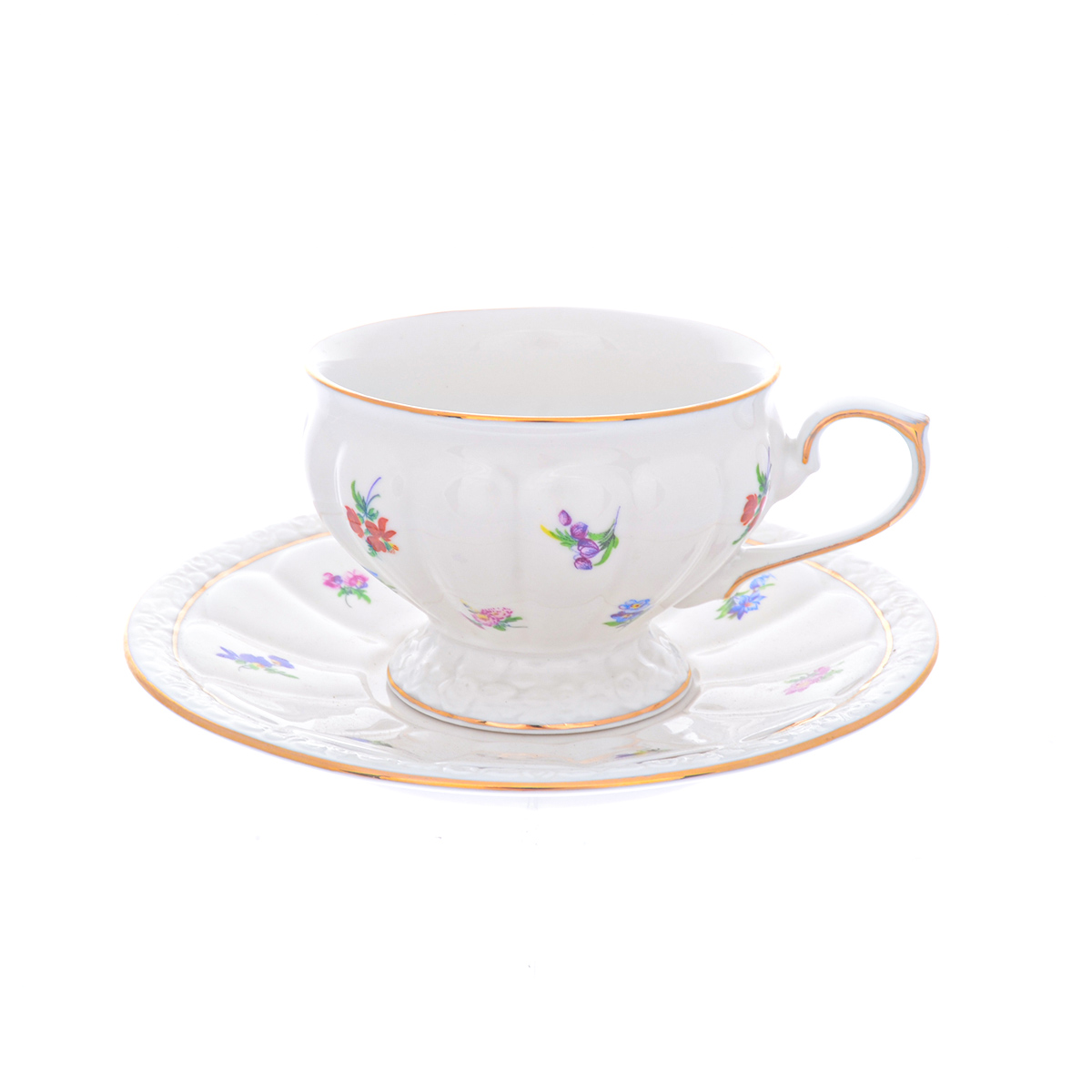 Набор чайных пар Royal Classics Мария 220 мл (6 шт)