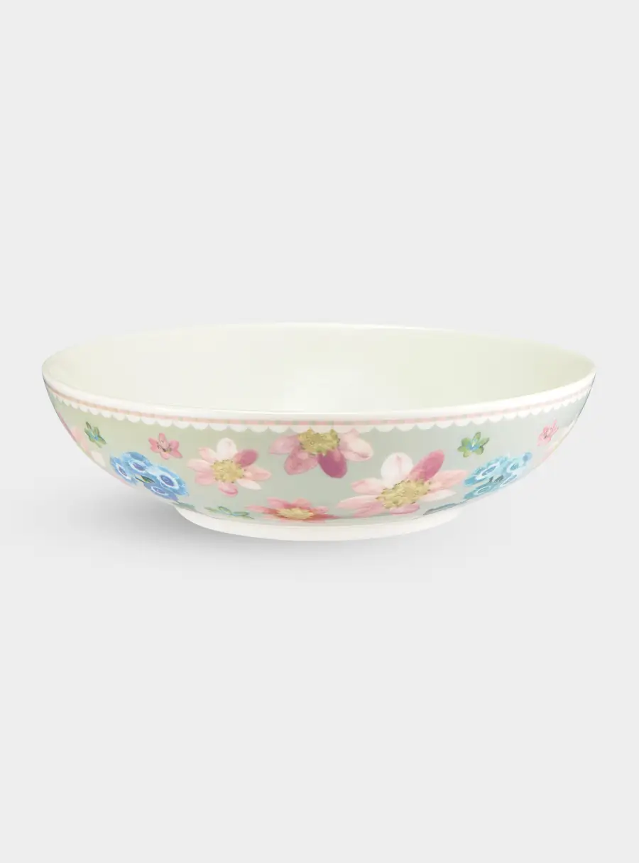 Тарелка суповая/салатник, 20 см, 0.75 л, шалфей, Primula 1