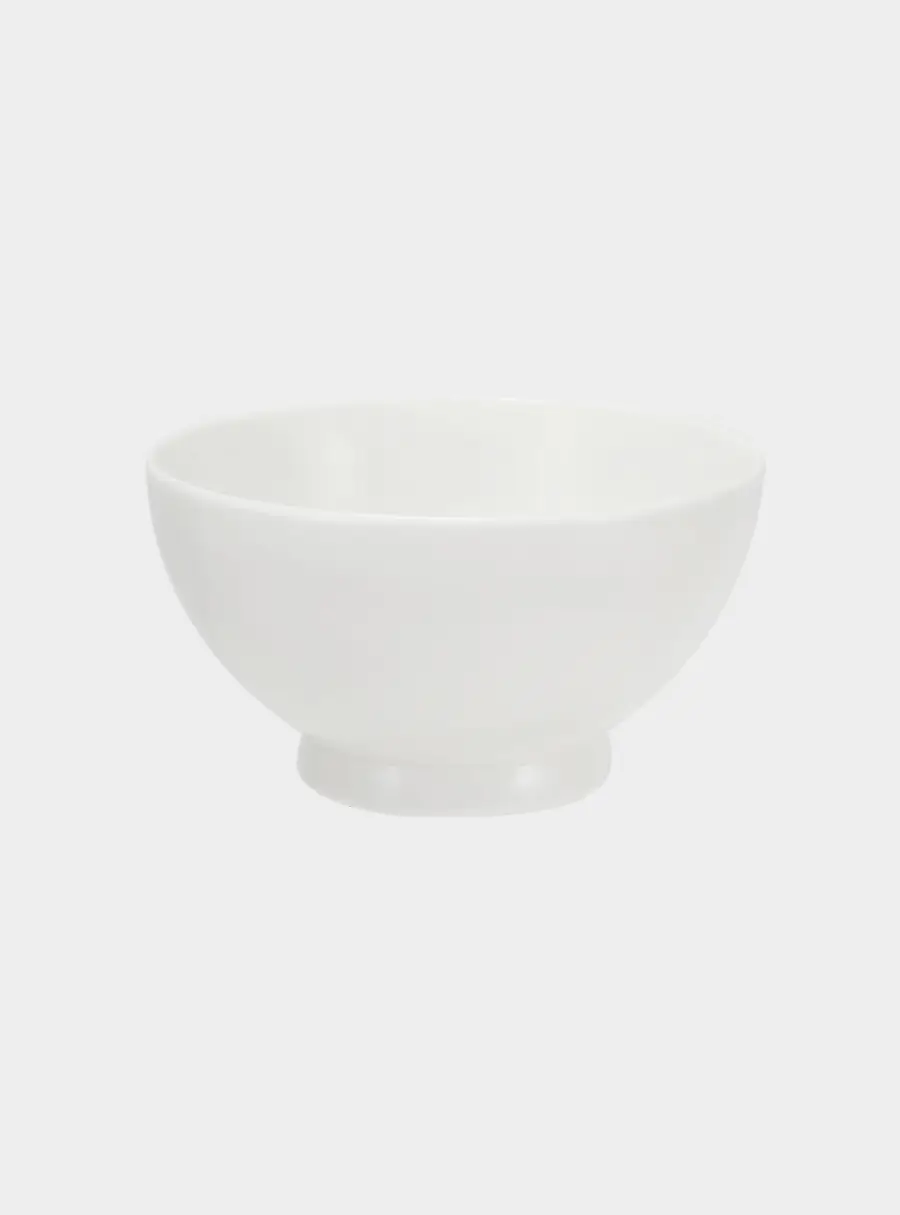 Пиала, 12,5х7 см, фарфор P, белая, White Basics 1