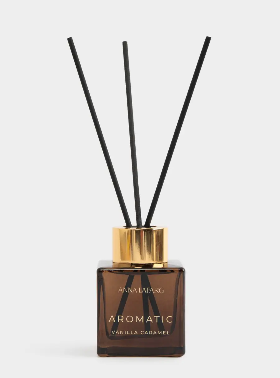 Ароматический диффузор, 50 мл, коричневый, Vanilla Caramel, Vaudeville 1