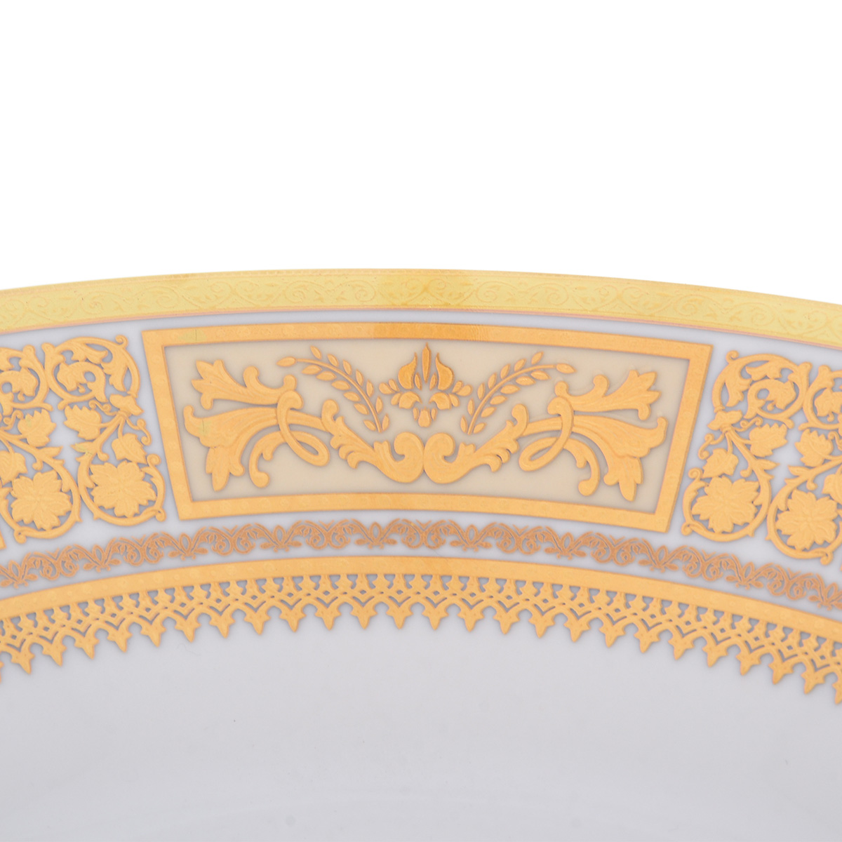 Салатник Falkenporzellan Diadem White Creme Gold 24 см(1 шт) 2