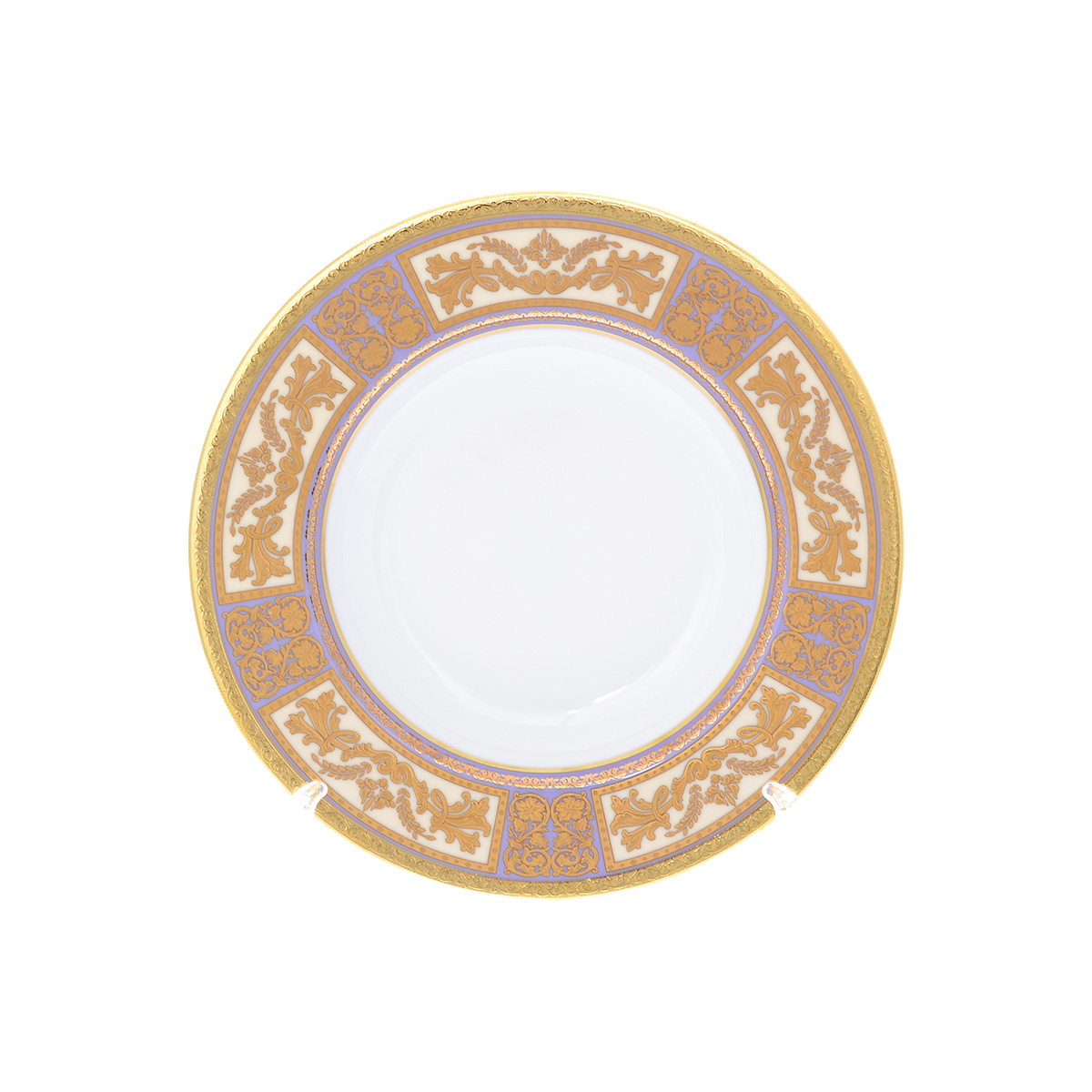 Набор глубоких тарелок Falkenporzellan Diadem Violet Creme Gold 22,5 см(6 шт) 1