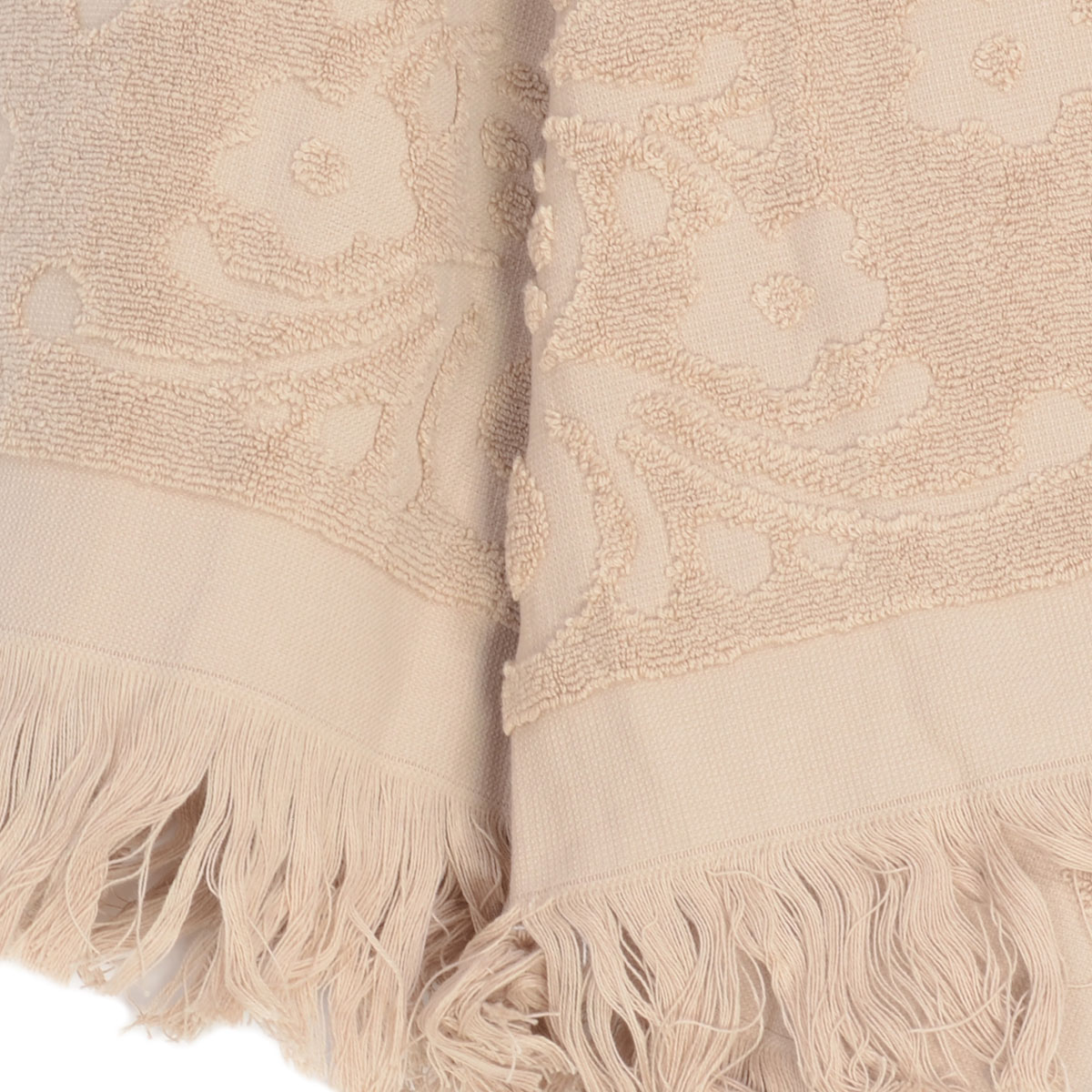 Полотенце Arya Home Isabel Soft 70*140 бежевое 2