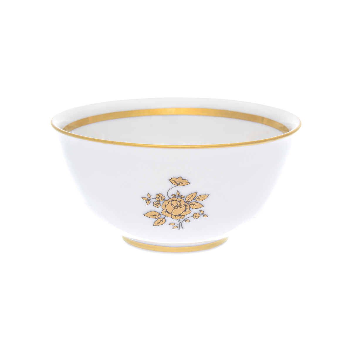 Набор пиал Queen's Crown Золотая роза 10,5 см (6шт) 1