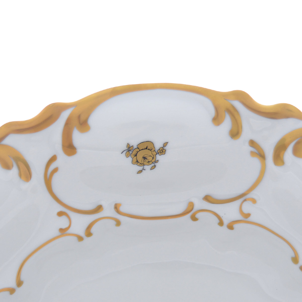 Фруктовница Queen's Crown Золотая роза 27 см 6