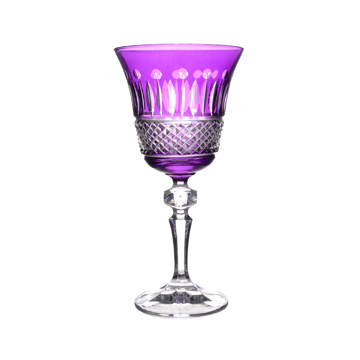 Набор бокалов Crystalite Bohemia Laura/Falco violet 170мл (6 шт) 1