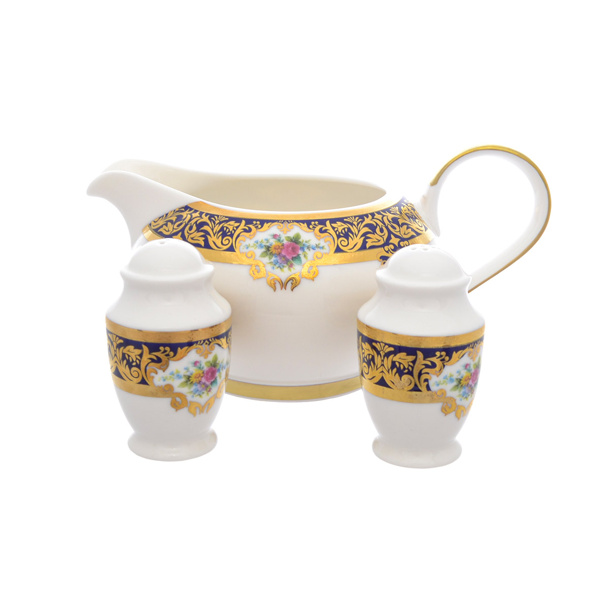 Столовый сервиз Falkenporzellan Opal Cobalt Gold 6 персон 25 предметов (без супника) 10