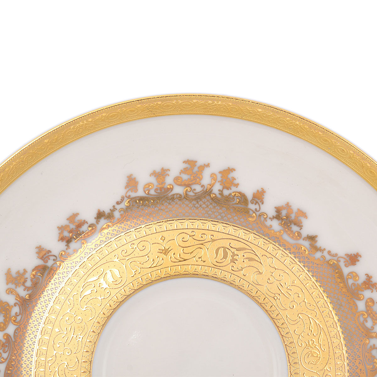 Набор чайных пар Falkenporzellan Cream Gold 220 мл (6 пар) 4