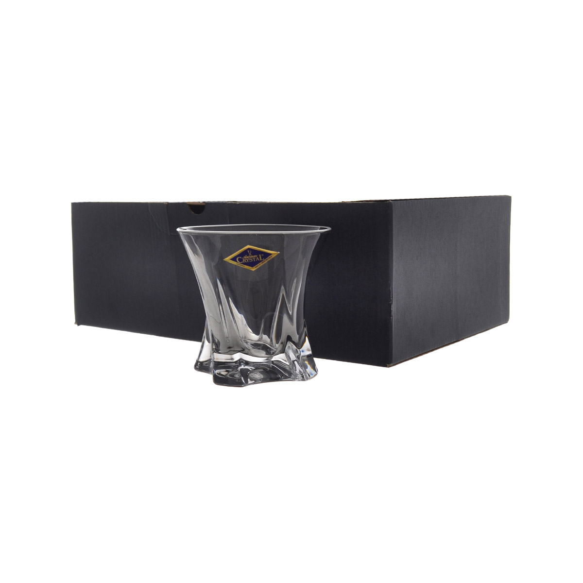 Набор стаканов для виски Aurum Crystal Cooper 320 мл сереб 3