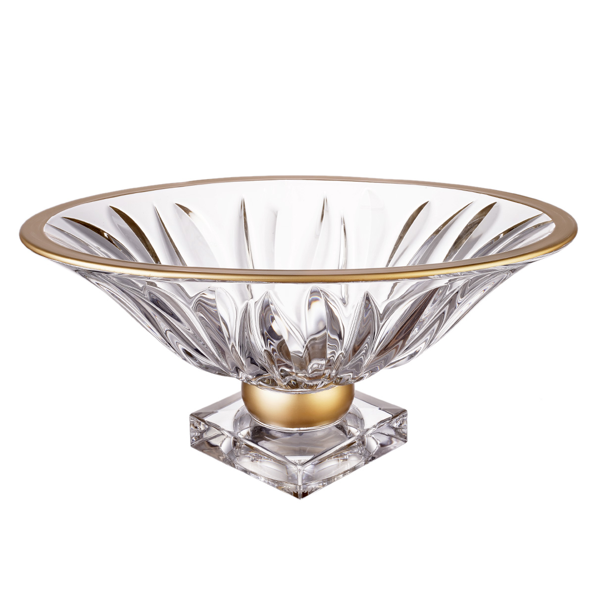 Фруктовница овальная AS Crystal Flame 36 см 1