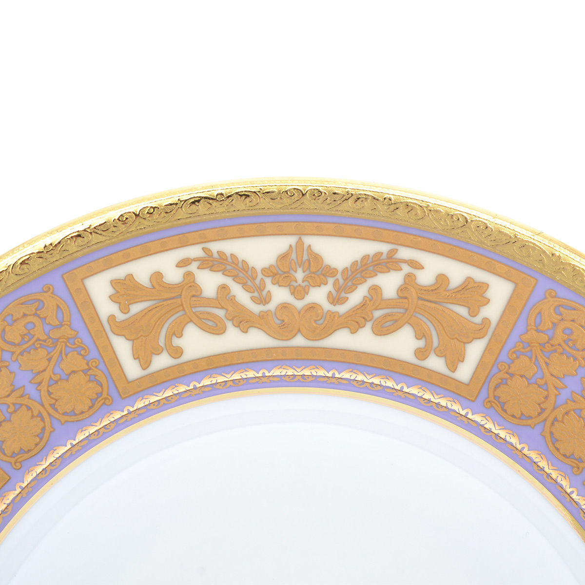 Набор глубоких тарелок Falkenporzellan Diadem Violet Creme Gold 22,5 см(6 шт) 2