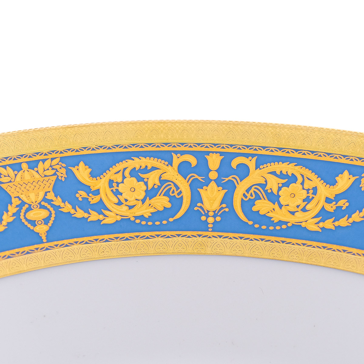 Салатник Falkenporzellan Imperial Blue Gold 24см 2