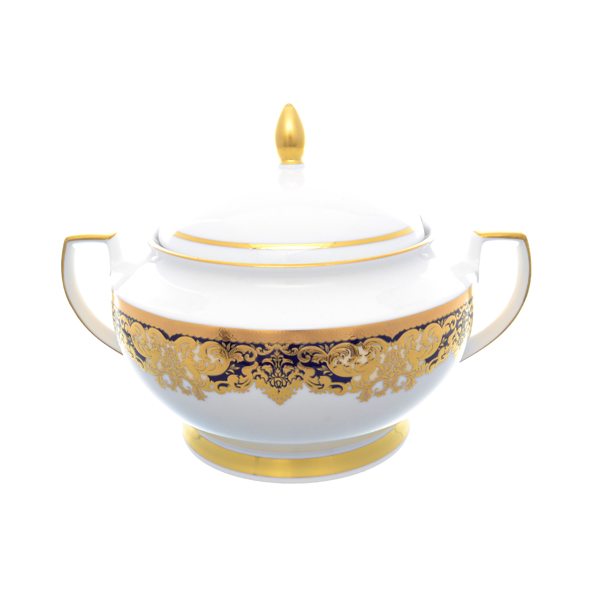 Супница Falkenporzellan Favola cobalt gold (1 шт) 1