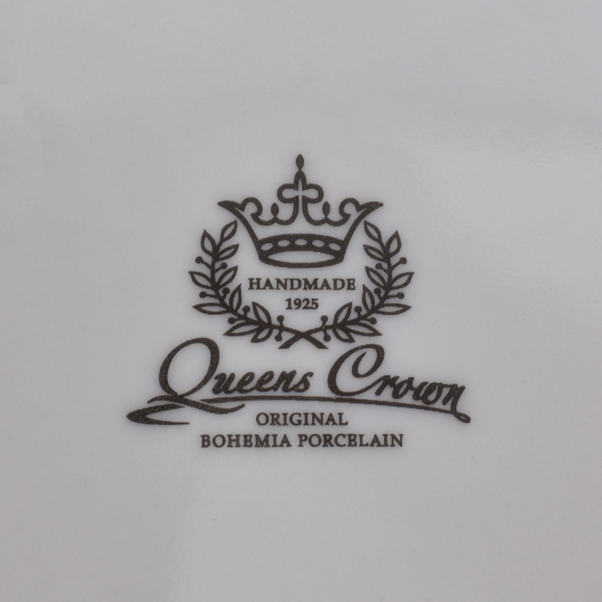 Блюдо круглое Queen's Crown Лист бежевый 30 см 3