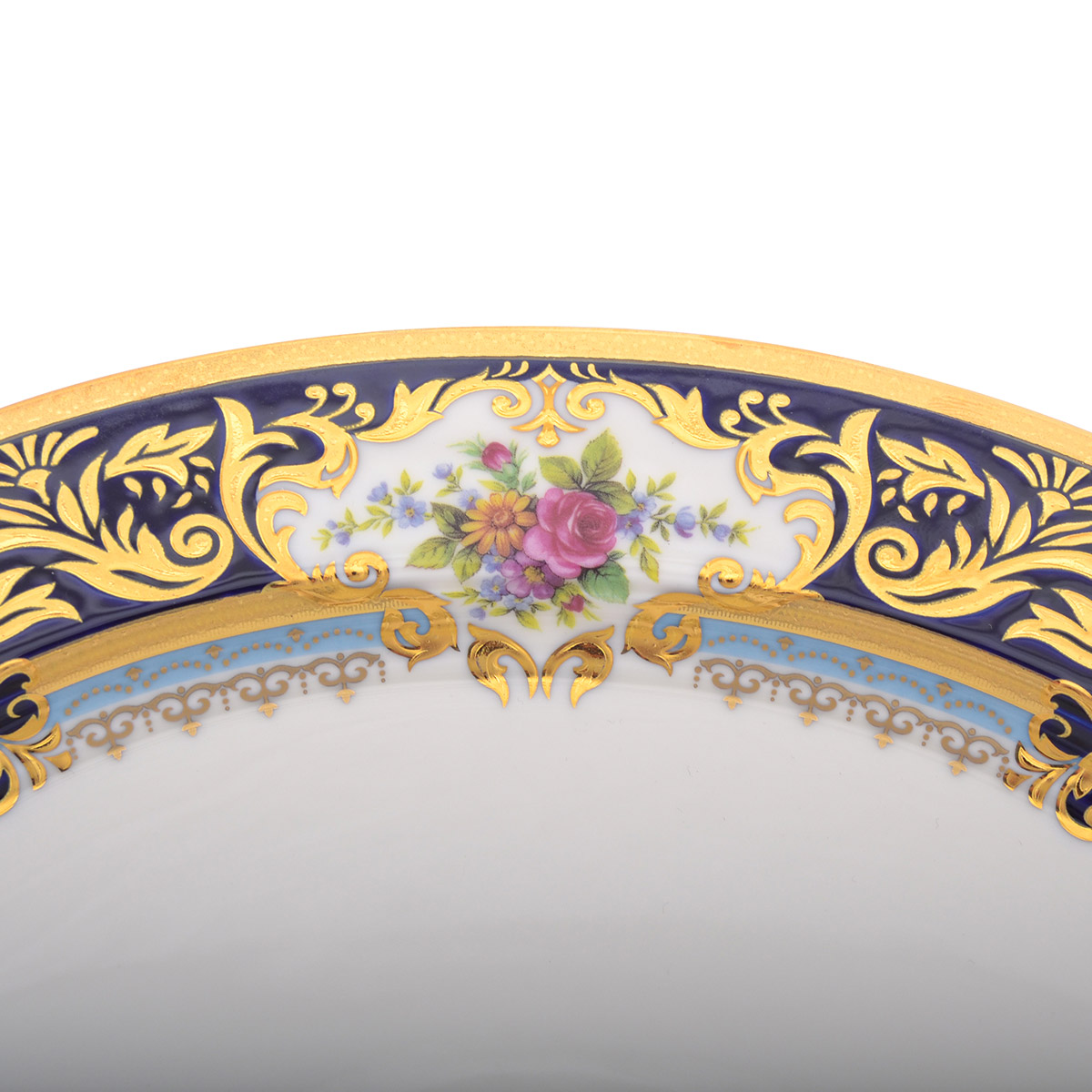 Столовый сервиз Falkenporzellan Opal Cobalt Gold 6 персон 25 предметов (без супника) 3