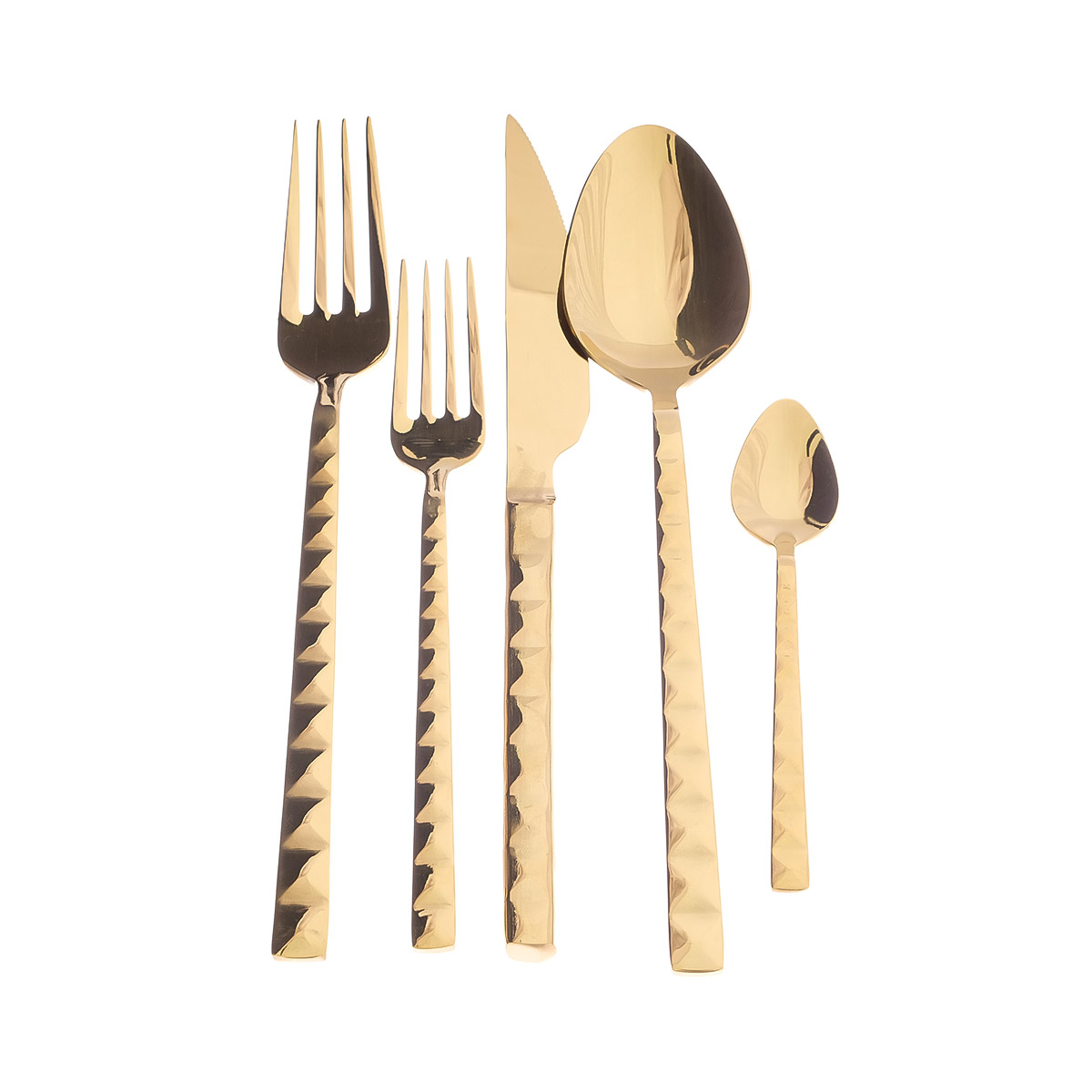 Набор столовых приборов Hira Piramit Titanium 72 пр 1