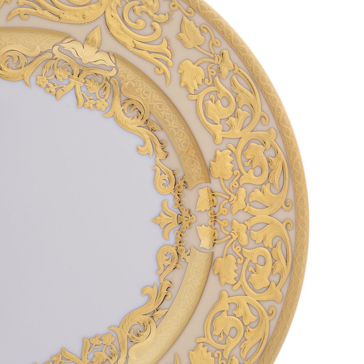 Блюдо овальноеFalkenporzellan Natalia creme gold 36 см 2