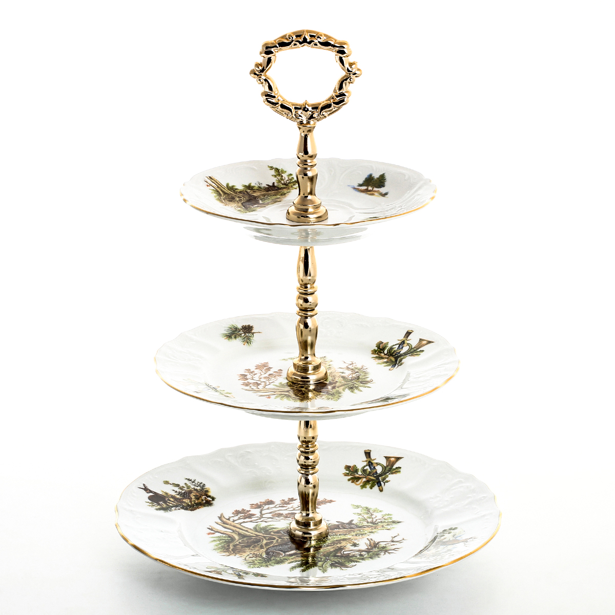 Этажерка (Горка) Bernadotte Охота 3 яруса 2