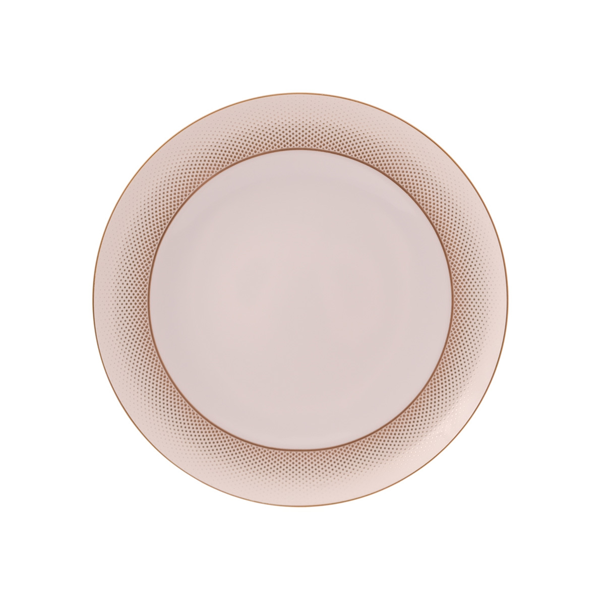 Набор тарелок Falkenporzellan Deluxe Shape - Rio White Gold 27 см (6 шт) 1
