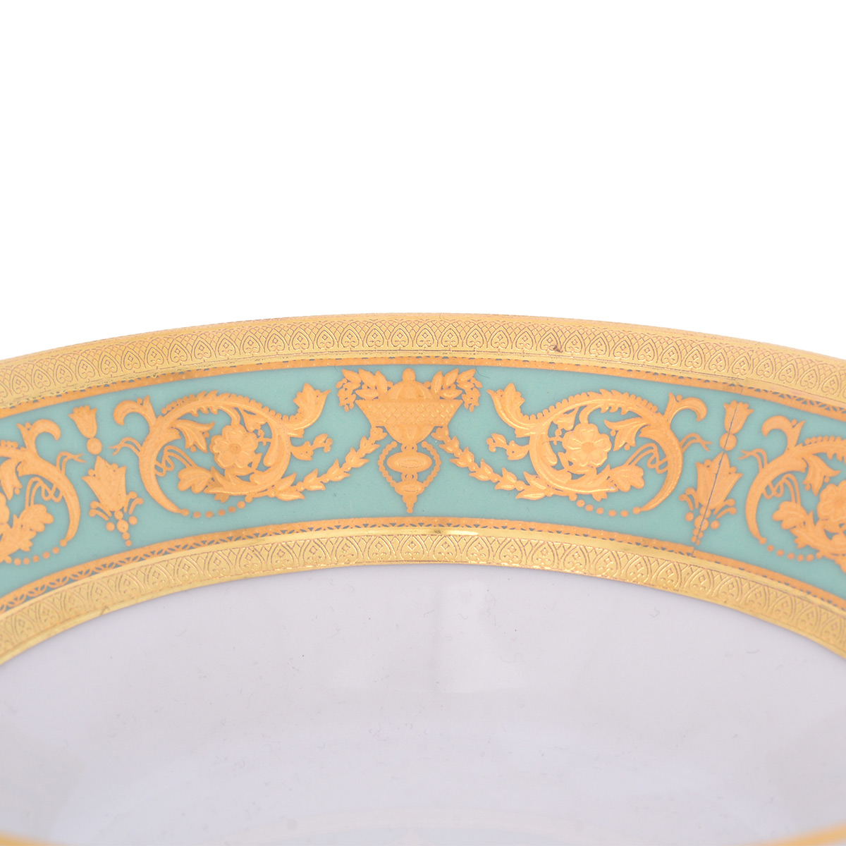 Набор салатников Falkenporzellan Imperia Seladon Gold 14см(6 шт) 2