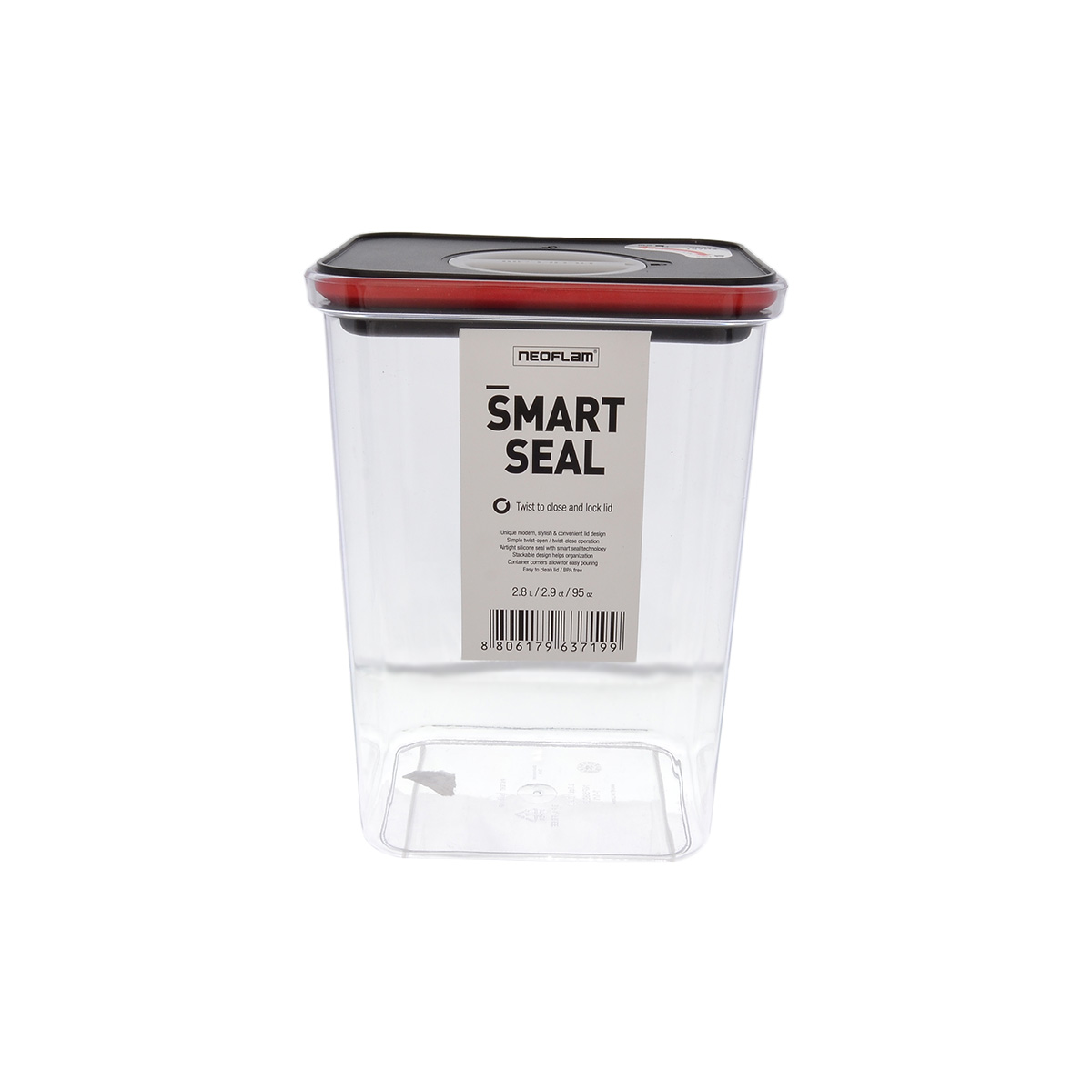 Контейнер с крышкой Neoflam Smart Seal 2,8 л 1
