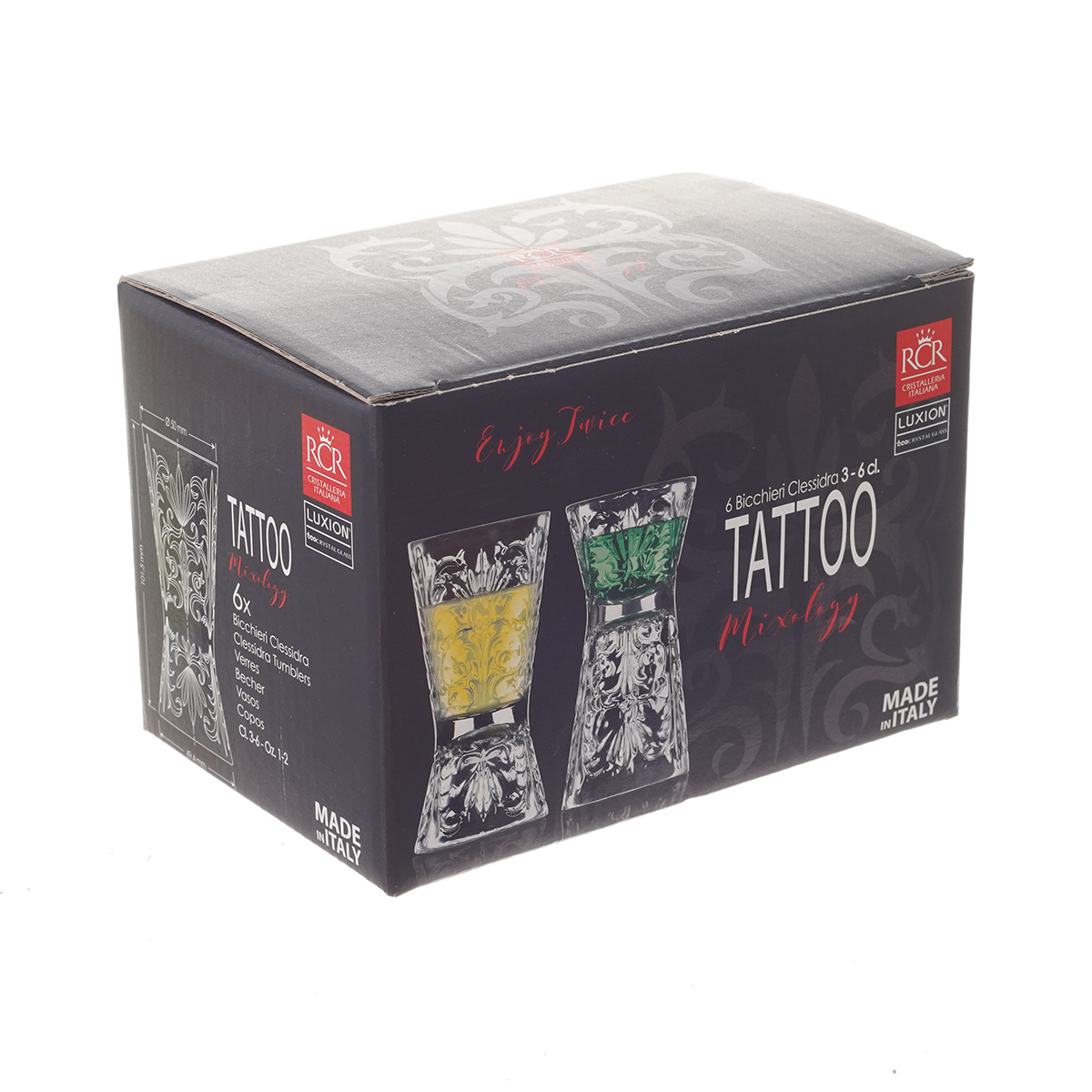Набор стопок RCR Tattoo 60мл (6 шт) 2