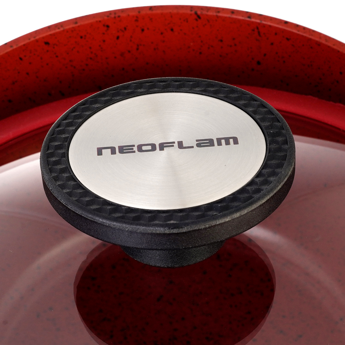 Кастрюля со стеклянной крышкой Neoflam De Chef 2,2 л, 20 см (индукция) 5