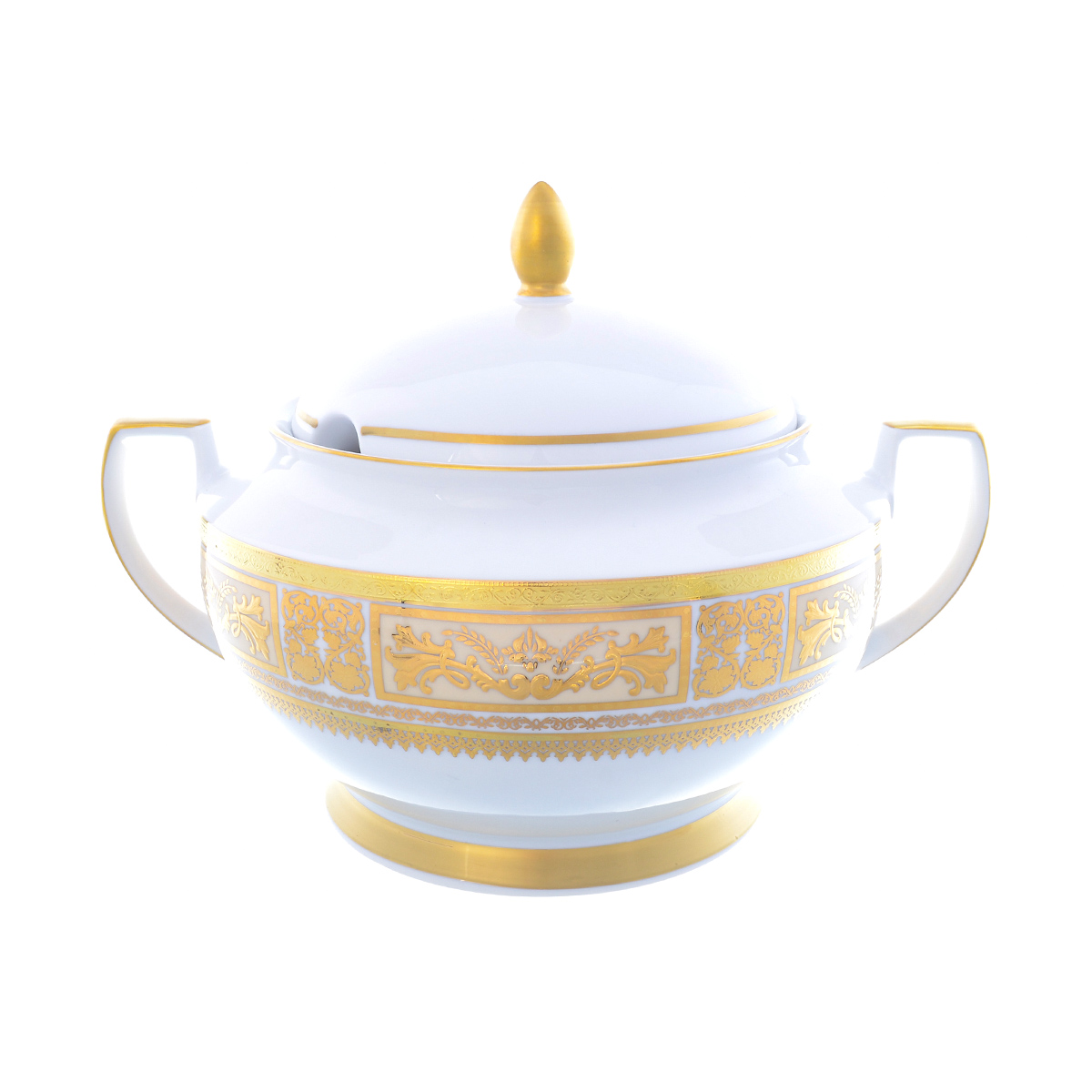 Столовый сервиз Falkenporzellan Diadem White Creme Gold 6 персон 27 предметов 2