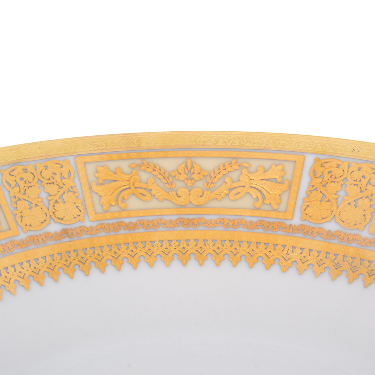 Набор салатников Falkenporzellan Diadem White Creme Gold 19см(6 шт) 2
