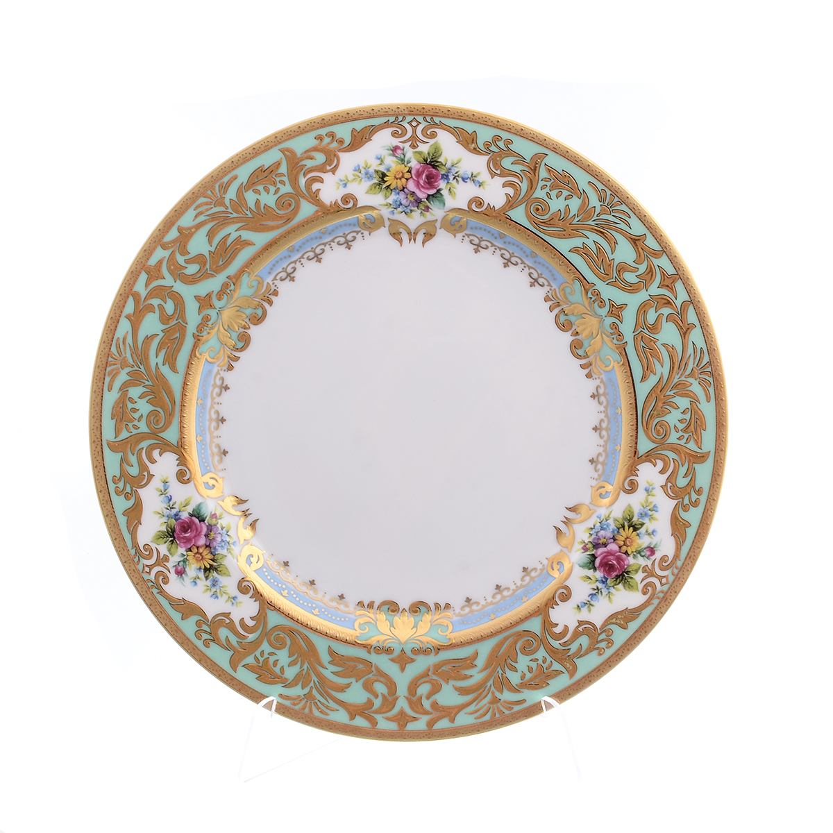 Столовый сервиз Falkenporzellan Opal Seladon Gold 6 персон 26 предметов 9