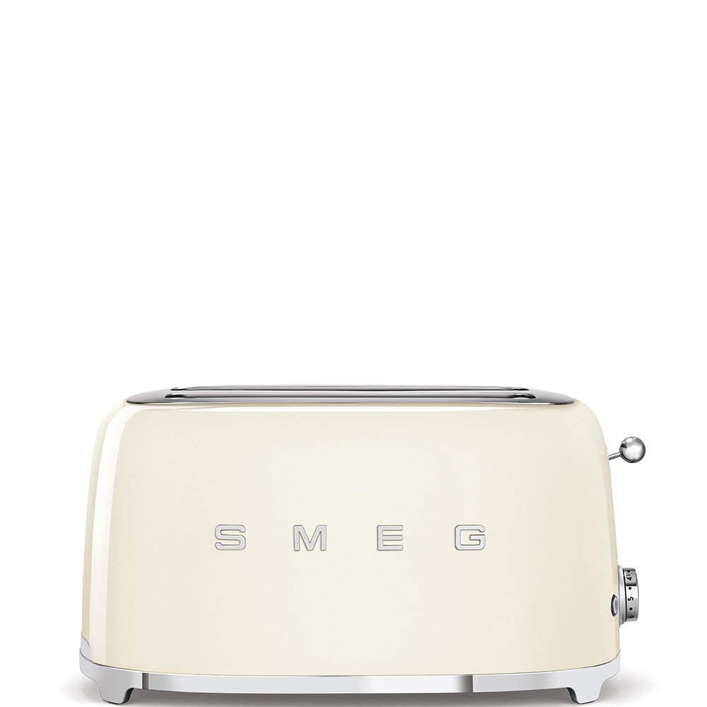 Тостер на 2 ломтика "Smeg", кремовый, 950 Вт