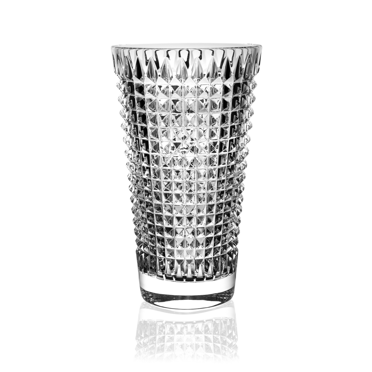 Ваза для цветов 27,5см."Diamond"