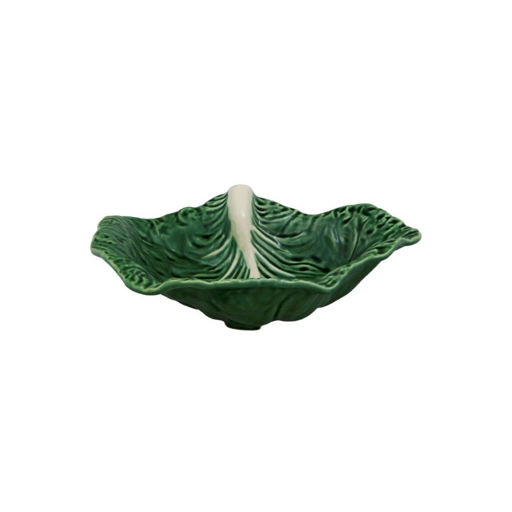 Салатник 35см."Cabbage" зеленый