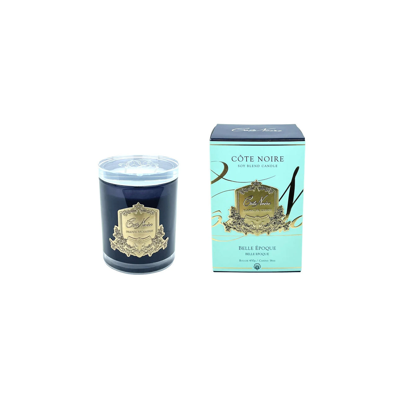 Свеча 450гр.100ч."Belle Epoque" Côte Noire